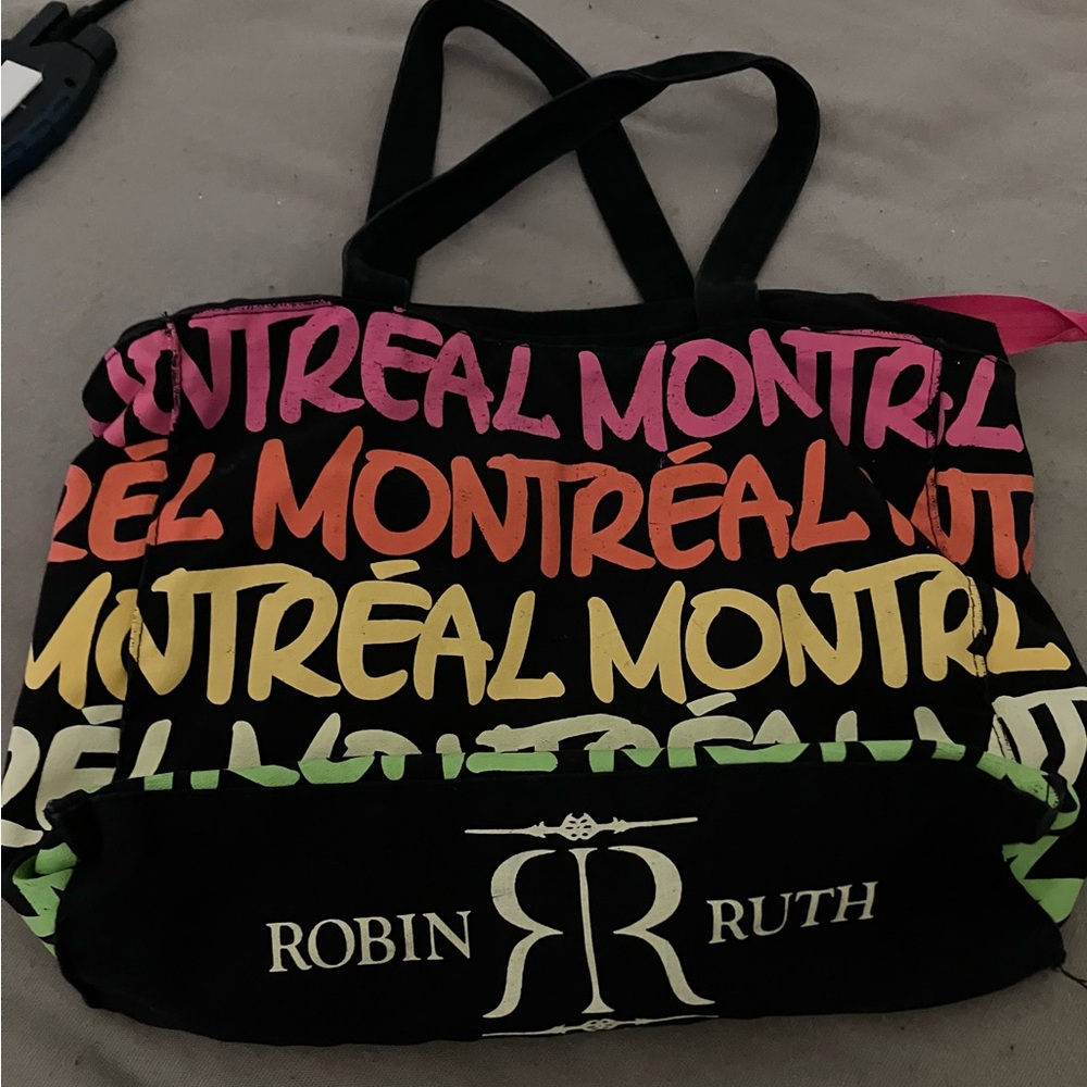 Robin Ruth Multicolor Montreal Tote Bag - Picture 2 of 5
